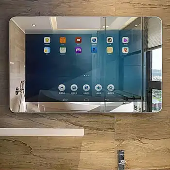 Specchio da bagno Ultra sottile su misura all'ingrosso del Touch Screen interattivo dell'hotel della parete di prezzi di fabbrica con la TV