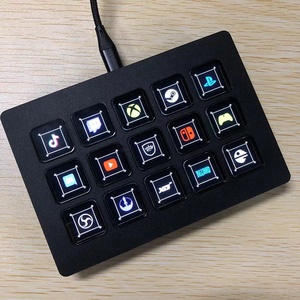 2023 Lazada Hot Selling Same Model Stream Deck Supports OEM and Small Orders 15-Key Visual Custom <strong>Programmable</strong> Macro <strong>Keyboard</strong> - Product Image 4