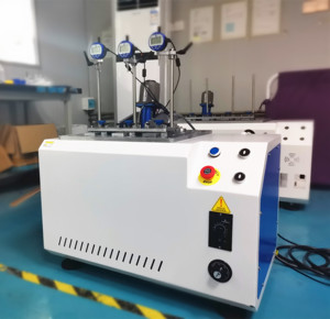 Aparato Vicat duradero para deformación térmica de material no metálico y instrumento de prueba de punto de Ablandamiento para prueba de laboratorio - Product Image 2