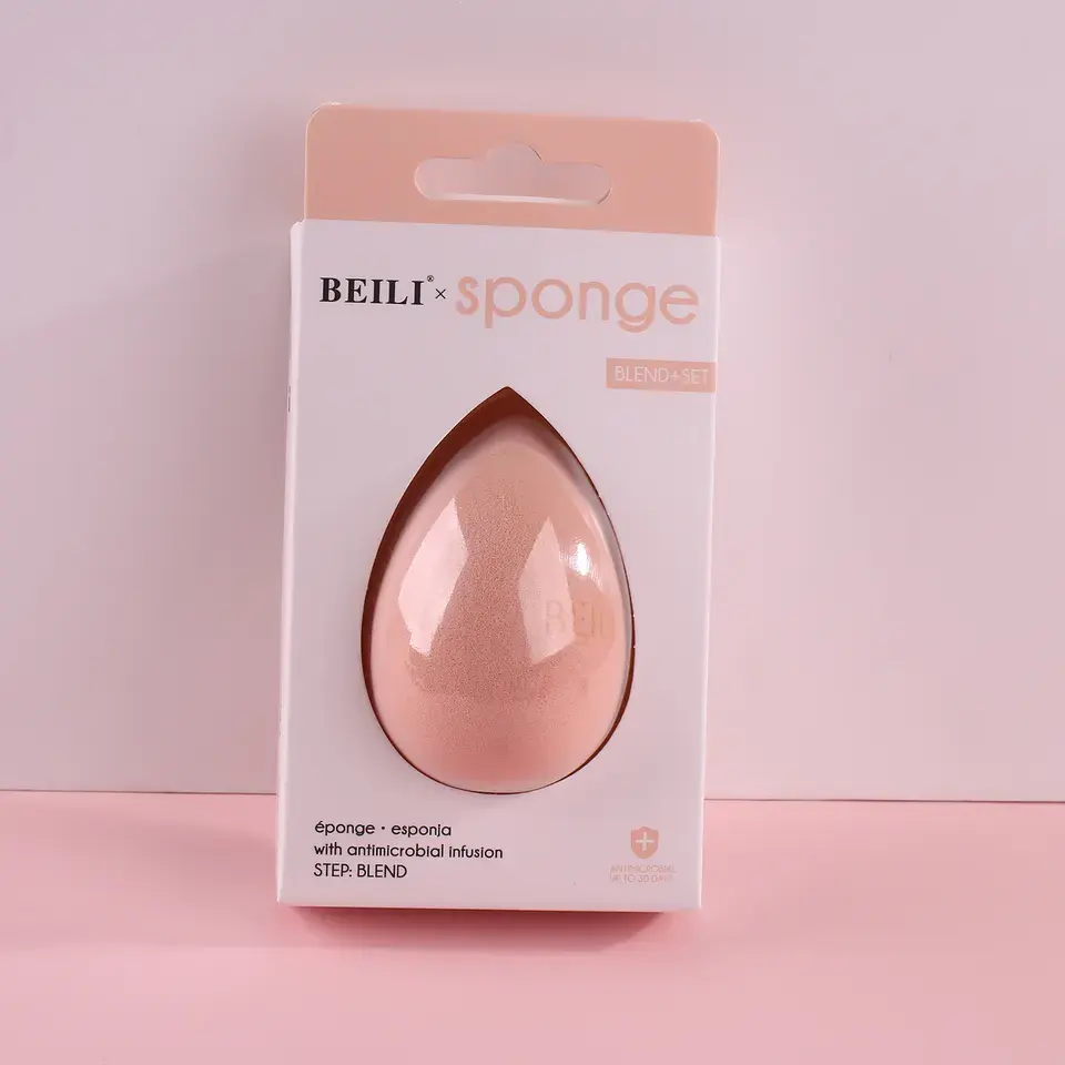 BEILI Großhandel bieten Probe Kosmetik Latex Free Schwamm Make-up Mixer Beauty Make-up Schwämme für Gesichts creme Flüssigkeit