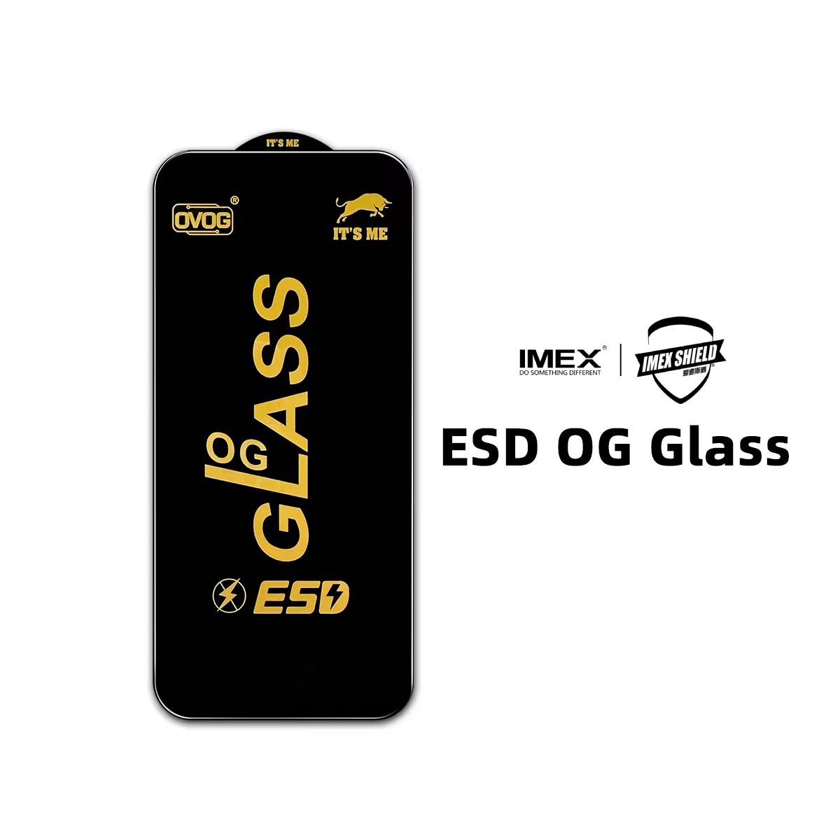 Verre OG ESD transparent