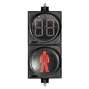 <strong>Fama</strong> Factory 200mm Pedestrian Traffic Signal Light Dynamic Signal With Countdown Timer Meter - Product Image 1