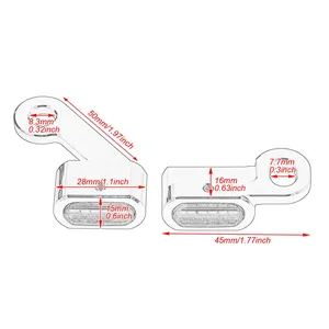 Mini tín hiệu lần lượt ánh sáng LED chạy chỉ số đèn phù hợp cho Harley Sportster XL883 1200 72 48 2004-2020 - Product Image 3