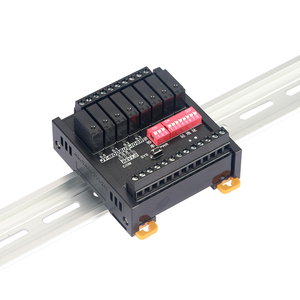 Amsamotion R485 Modbus RTUデータ収集モジュール8DI 8DOリレー出力PLC PAC & 専用コントローラーAI/AO - Product Image 6