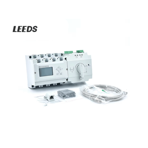 ATS otomatik Transfer anahtarı 2P 3P 4P 63A 100A çift güç kaynağı elektrik seçici anahtarı alternatör için 220V 380V plastik - Product Image 2