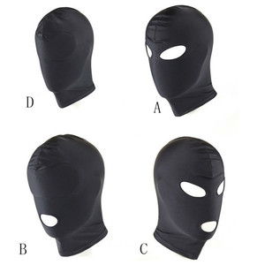 热卖产品束缚派对面具cosplay奴隶惩罚头饰bdsm恋物癖面具兜帽性感玩具