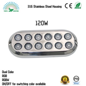 Dock Marine Anti-Corrosion Wireless Control Multiple Color Corrosion Protection Hot Sell <strong>Led</strong> <strong>Transom</strong> Sailing Underwater Light - Product Image 2