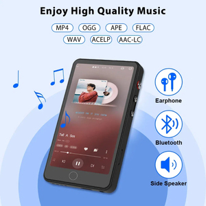 Reproductor MP4 con WiFi y Bluetooth pantalla táctil completa Android MP4 MP3 soporte de reproducción de música para 12 idiomas - Product Image 4
