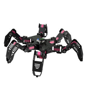 6 брюки с широкими штанинами/hexapod Паук Робот spiderbot автобус servo APP управление Программируемый бионические приманки для рыбной ловли робот - Product Image 3