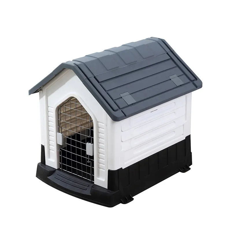 X Large Waterproof All Weather Pet House Ventilation Outdoor Kennel Foldable Pet Shelter Dog Cage