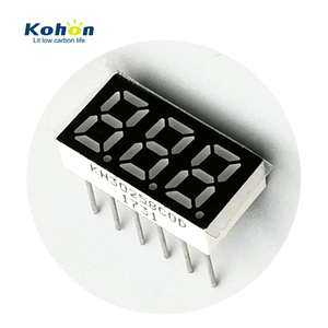 Elektronische Anzeige gemeinsame Kathode 6 Pin 7 Segment 0,25 Zoll 3-stellige LED-Nummern anzeige