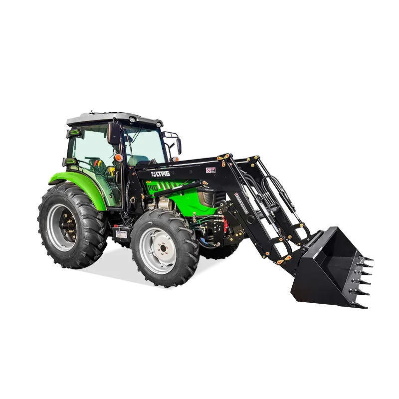 LTMG brand new 70HP high quality Strong Reliability Wheel Tractor With Optional Front Loader