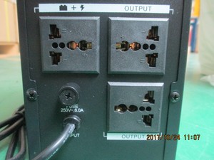 DSP-контроль 1000VA SNMP карта ЖК-дисплей Онлайн UPS 1 кВА с защитой от короткого замыкания для бытовой техники - Product Image 3