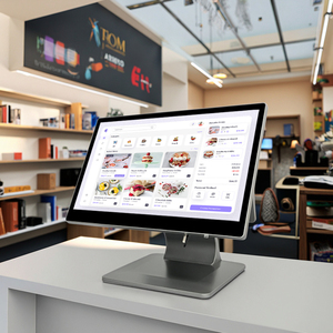 Sistema POS de hardware de supermercado de 15 pulgadas Máquina POS de computadora terminal POS pequeña al por menor - Product Image 1