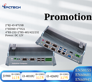 Industrial Mini PC I5/i7/i9 Intel Processor 8GB SSD Dual Display 16GB Video Memory Fanless <strong>System</strong> for <strong>Linux</strong> <strong>Operating</strong> - Product Image 2