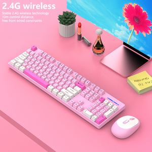 2.4G Wireless tastiera e Mouse gioco ufficio tastiera e Mouse combinazione Computer tastiera senza fili - Product Image 4