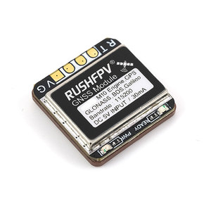 RUSHFPV GNSS MINI M10 UBX NMEA двойной протокол GPS модуль Встроенная керамическая антенна для радиоуправляемого самолета FPV большой дальности - Product Image 1