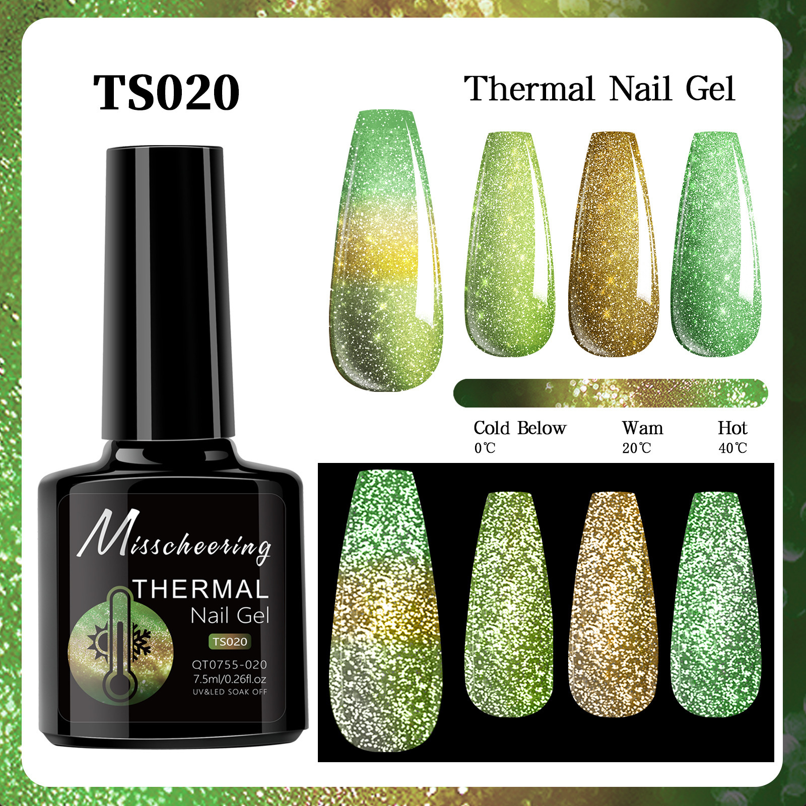 Thermosensitive adhesive ts020