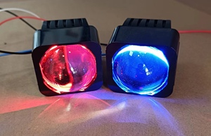Toptan fabrika fiyat 1.5 inç hi/lo işın Matrix araba güçlendirme için LED projektör Lens aydınlatma odak far - Product Image 4