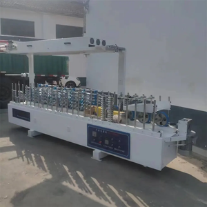 Voll automatische Luftfilter-Taschenrahmen-Falten maschine mit Hochgeschwindigkeits-Form maschine PVC-Fenster-und Türrahmen-Herstellungs maschine