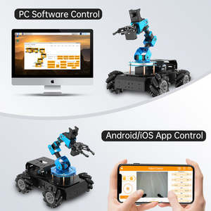 ArmPi Pro Raspberry Pi ROS Роботизированная рука разработчик комплект с 4WD Mecanum колесное шасси с открытым исходным кодом робот-автомобиль - Product Image 5