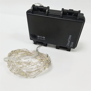 Funzione Timer uso esterno a batteria 4M 40L filo di rame a LED luce stringa di natale - Product Image 2
