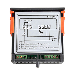 STC-300 + controlador de temperatura Digital inteligente, microordenador, instrumento de control de temperatura