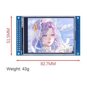 2,8 Zoll 3,3 V 300mA TFT LCD Shield Touch Display-Modul für mit resistivem Touch Panel DIY Kit
