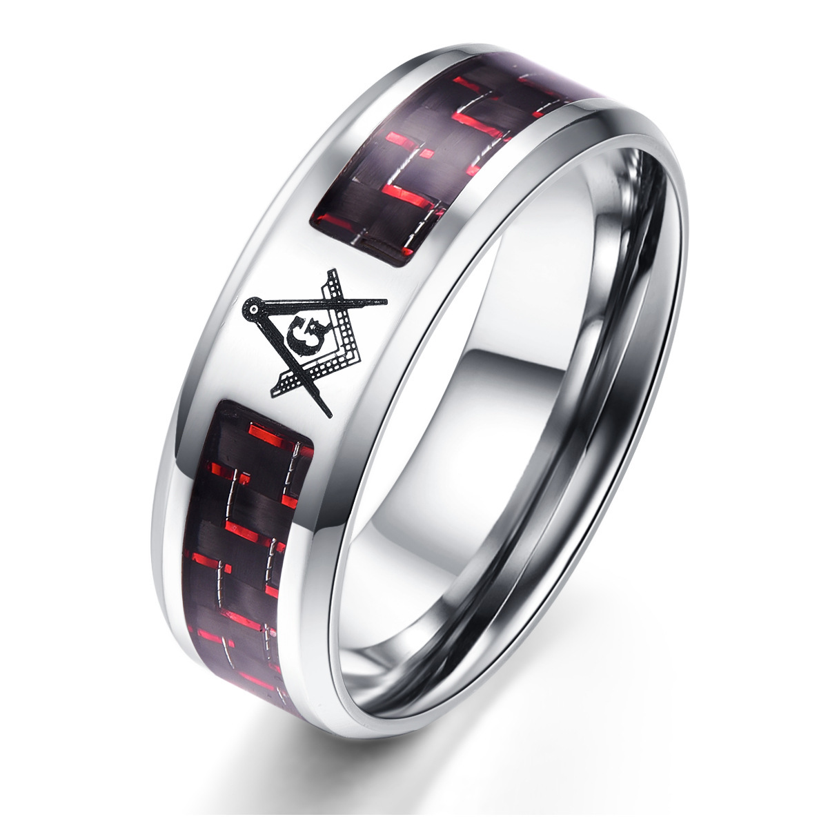 Silver+Red