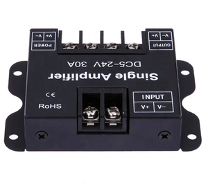 Amplificador LED de 30A DC, 5V, 12V, 24V, 1CH, repetidor de sincronización de señal PWM, expansor de potencia para controlador de atenuación de luz de tira COB de un solo Color - Product Image 4