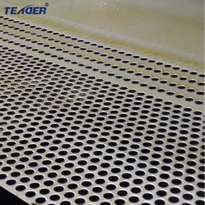 Kiến trúc hiện đại đục lỗ kim loại tấm bảng điều khiển thông gió công nghiệp chống ăn mòn Trần Acoustic điều trị vật liệu - Product Image 6