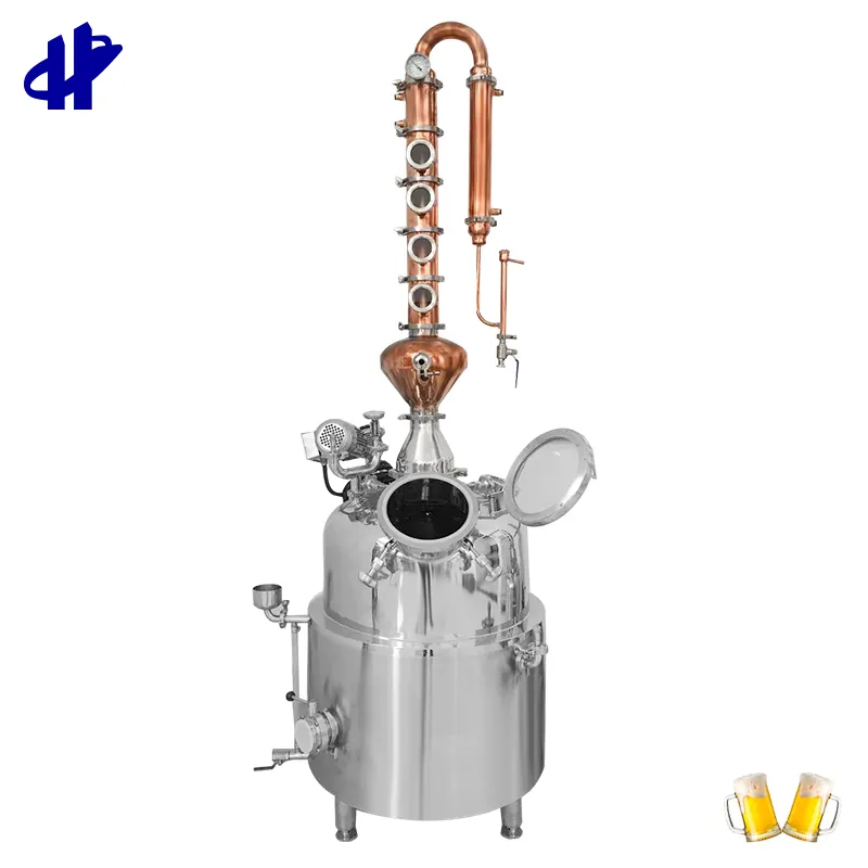 Industrial columna de destilación alcohol destilación biodiesel de destilación de la máquina