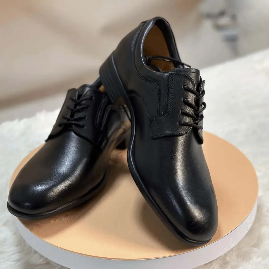 Nuovo Design all'ingrosso scarpe formali popolari di nuova moda scarpe nere comode su misura scarpe eleganti per gli uomini