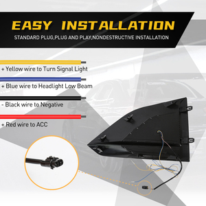 ไฟตัดหมอก LED 12V สีเหลืองอำพันสีขาวอัตโนมัติสำหรับ Nissan Altima Teana 2024 2025 LED DRL กลางวันสัญญาณไฟเลี้ยวไฟตัดหมอก - Product Image 6