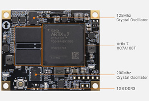 AC7100B AC7100 AC7200 ALINX XILINX A7 FPGA Black Gold Core Board Artix-7 - Product Image 3
