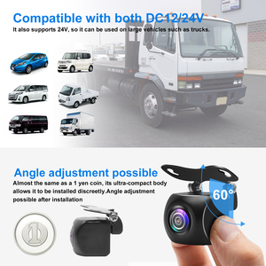 PJAUTO HD <strong>Dynamic</strong> Track <strong>Backup</strong> <strong>Camera</strong> Rear View Car <strong>Camera</strong> Reversing Aid - Product Image 5