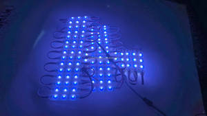 Modulo Led impermeabile Smart Pixel RGBW SPI TM1814IC 12v 3 pezzi 5050 0.72W moduli Pixel Led - Product Image 4