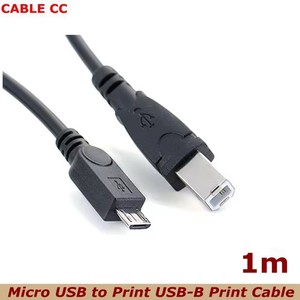 Cable de interfaz MIDI de 1m para instrumentos musicales electrónicos, USB, Micro USB a USB B, controlador Midi, teclado, impresora, Cable de escáner - Product Image 4