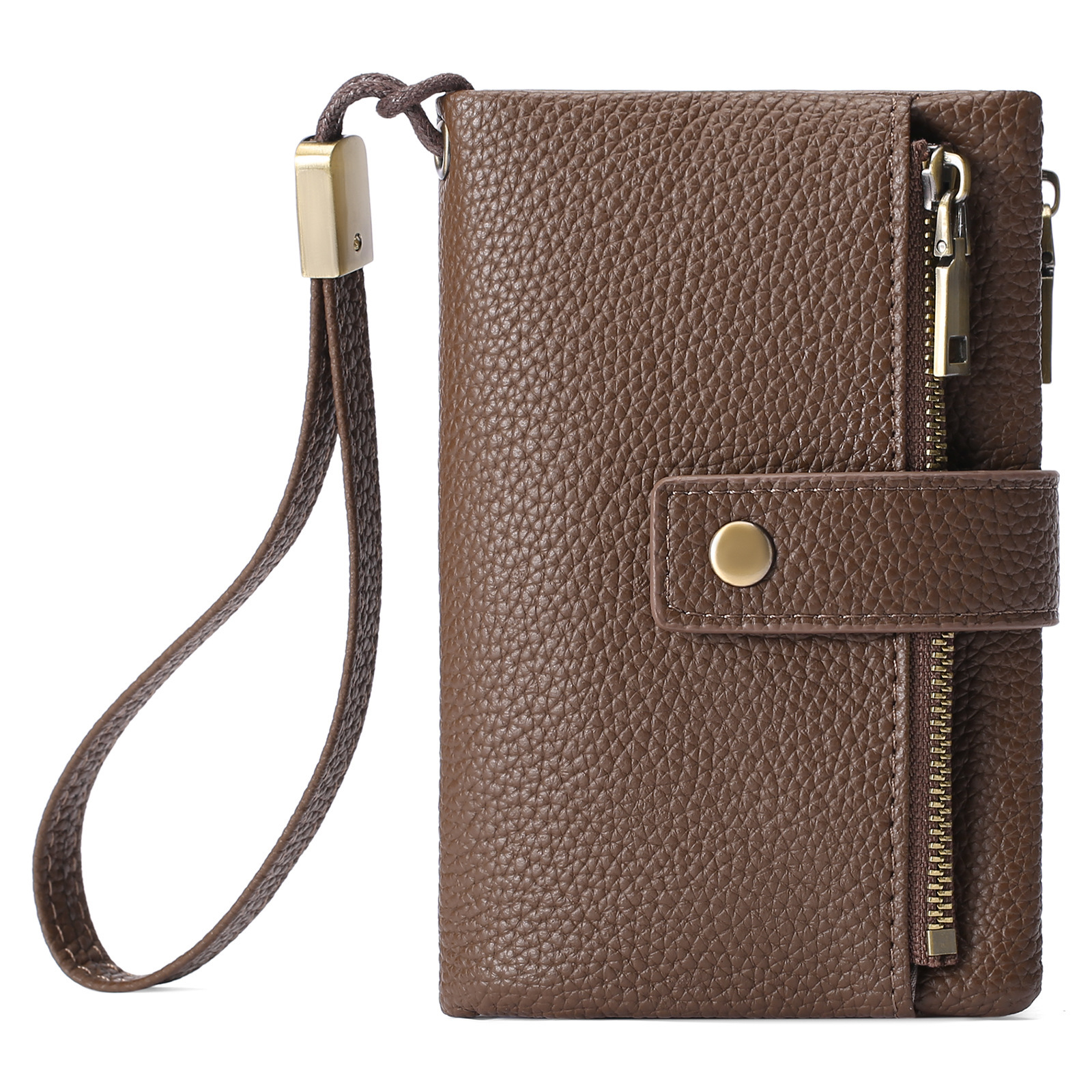 Caramel color-with gift box-anti-skimming