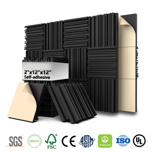 Tự dính chống cháy cách âm bọt tấm Acoustic bọt cho rạp hát tại nhà âm thanh hấp thụ tấm - Product Image 2