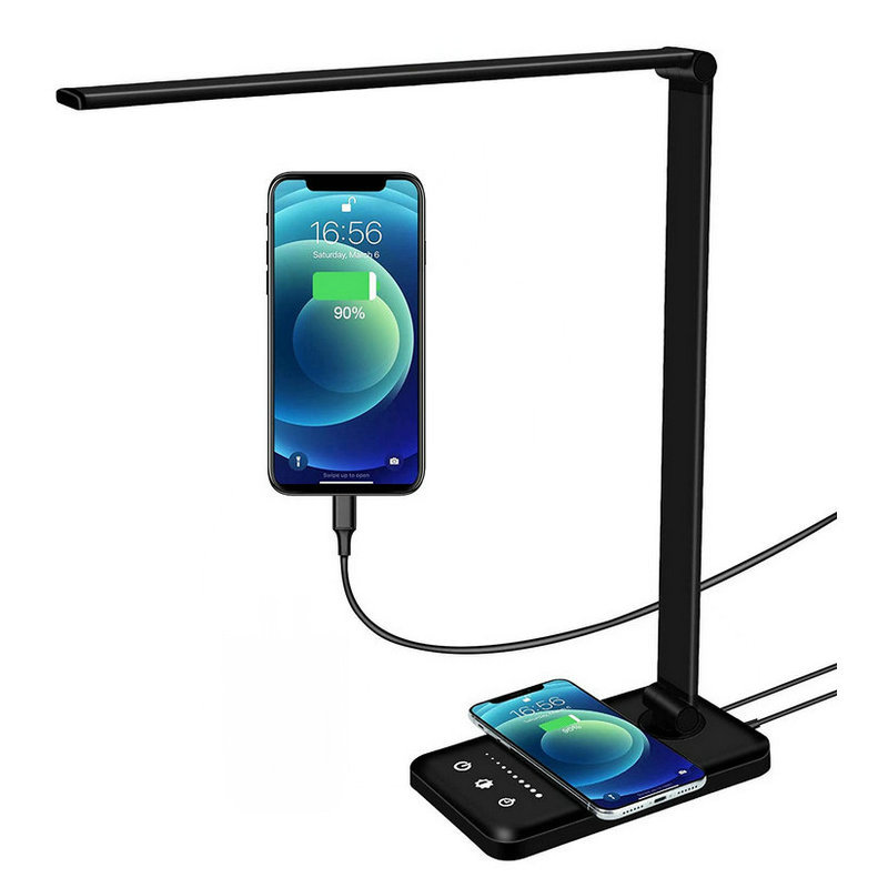 Black-5 colors dimming modes+auto timer+5W wireles charger
