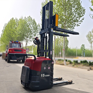 2025 NEWRICK Hot-selling Stand-on Electric Stacker with Multiple <strong>Functions</strong> for Warehouse Shelf Lifting and <strong>Handling</strong> - Product Image 2