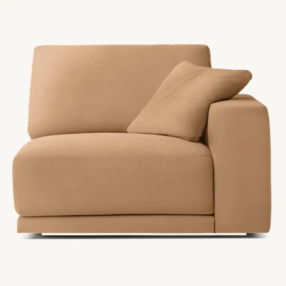 Meubles de luxe pour le salon Bras larges pour la sellerie Combinaison multi-places Module Siège Sofa d'intérieur Prix d'usine