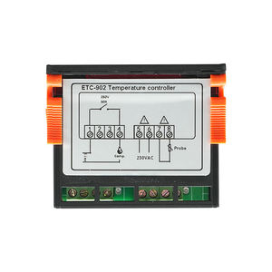 Refrigeration Alarm Calibration Function Single <strong>Sensor</strong> Line Cold Storage Cabinet <strong>Temperature</strong> <strong>Controller</strong> ETC-902 - Product Image 2