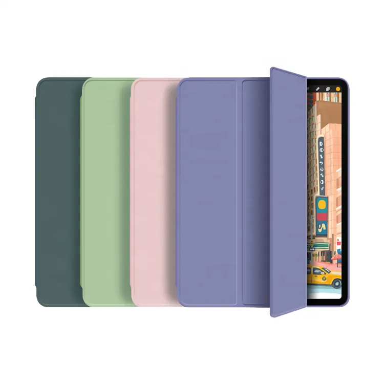 Housse de protection en cuir PU pour tablette iPad 2/3/4 2022 Pro 11 pouces