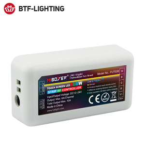 2,4G DC12-24V вход с автоматическим распознаванием группировка RGBW 4 зоны RF сенсорный светодиодный контроллер - Product Image 5