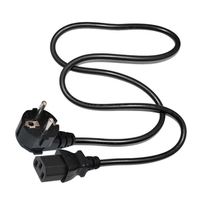 H05vv-f 3c * 0.75/1.0/1.5mm2 dik açı avrupa Ac tak 3 Pin Iec C13 Pc güç kablosu kablosu 220 Volt - Product Image 2