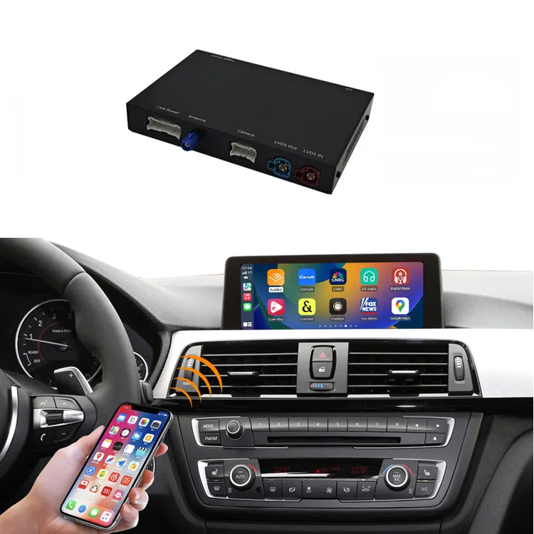 Nuovi gadget 2024 Smart Box interfaccia Video multimediale F20 Carplay per BMW 2011-2017
