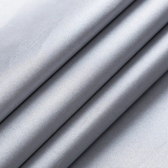 100% polyest fabric CPAI 84 fire retardant 190T taffeta fabric waterproof silver coating lining fabric