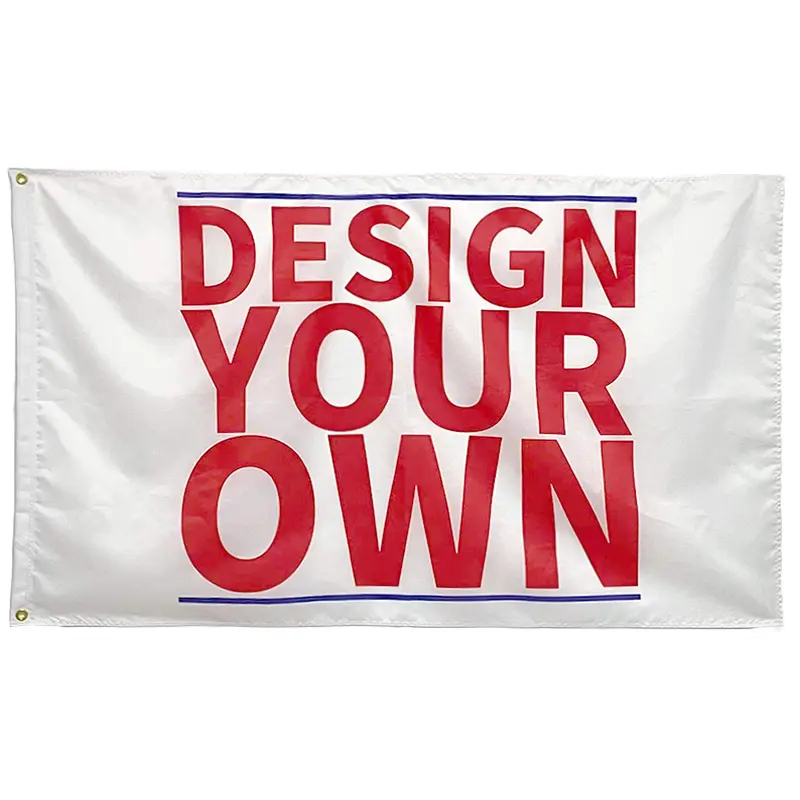 Custom Bandiera 3x5 FT Poliestere Stampa di Qualsiasi Logo/Design/Parole di Pubblicità Evento di Promozione Decorare Bandiera Design Your Own Bandiera